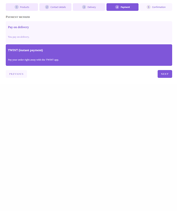 Screenshot 4 of the Pay4All Shop plugin